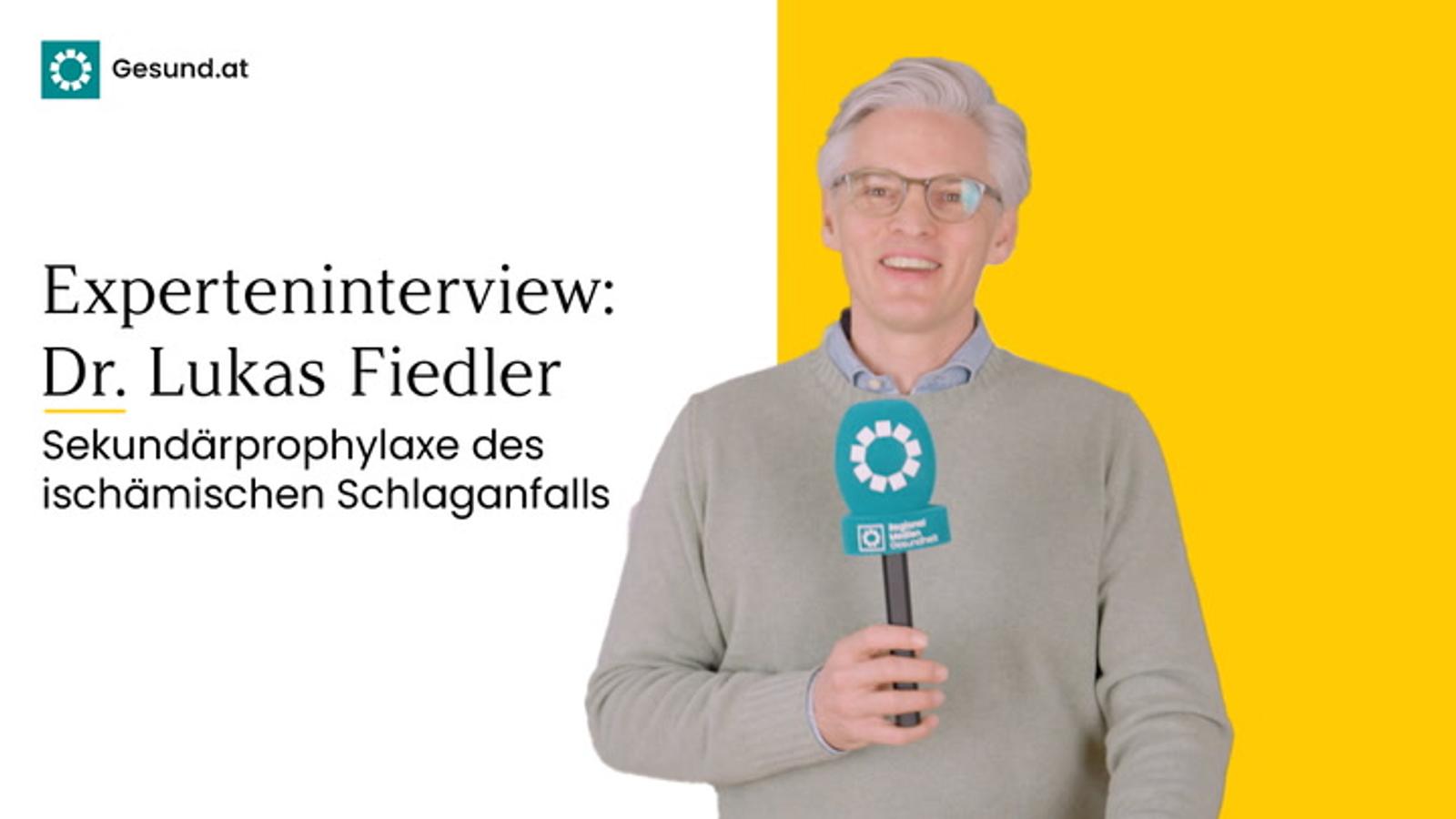 Dr. Fiedler zur Schlaganfall-Sekundärprophylaxe