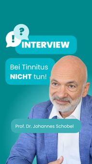 Tinnitus NICHT tun