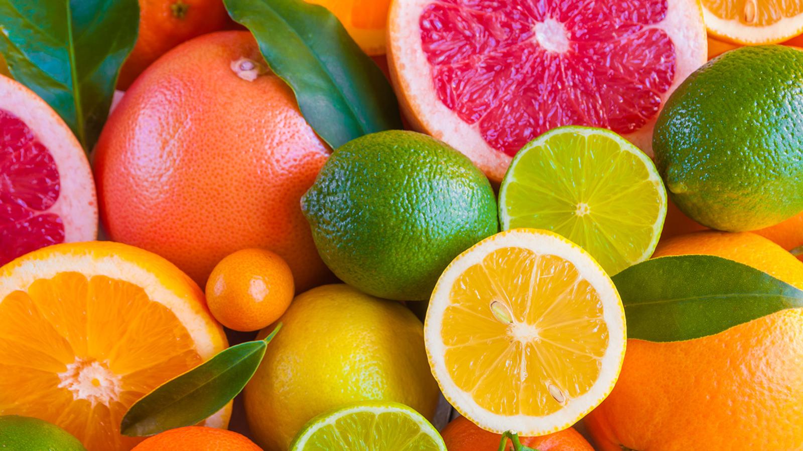 Vitamin C in Zitrusfrüchte
