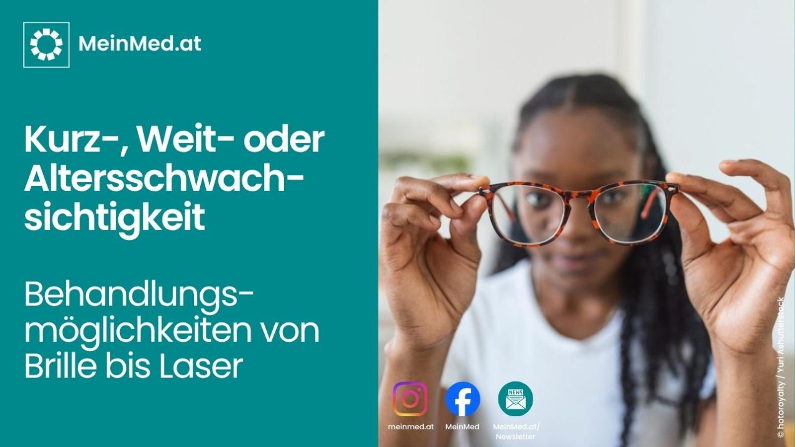 Kurz-, Weit- oder Altersschwachsichtigkeit