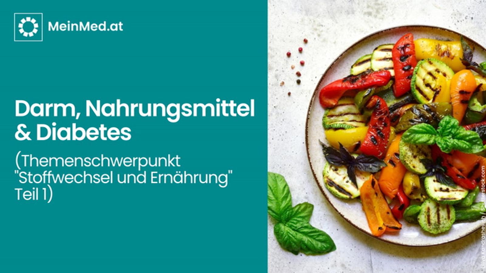 Darm, Nahrungsmittel und Diabetes (Themenschwerpunkt "Stoffwechsel und Ernährung" Teil 1)