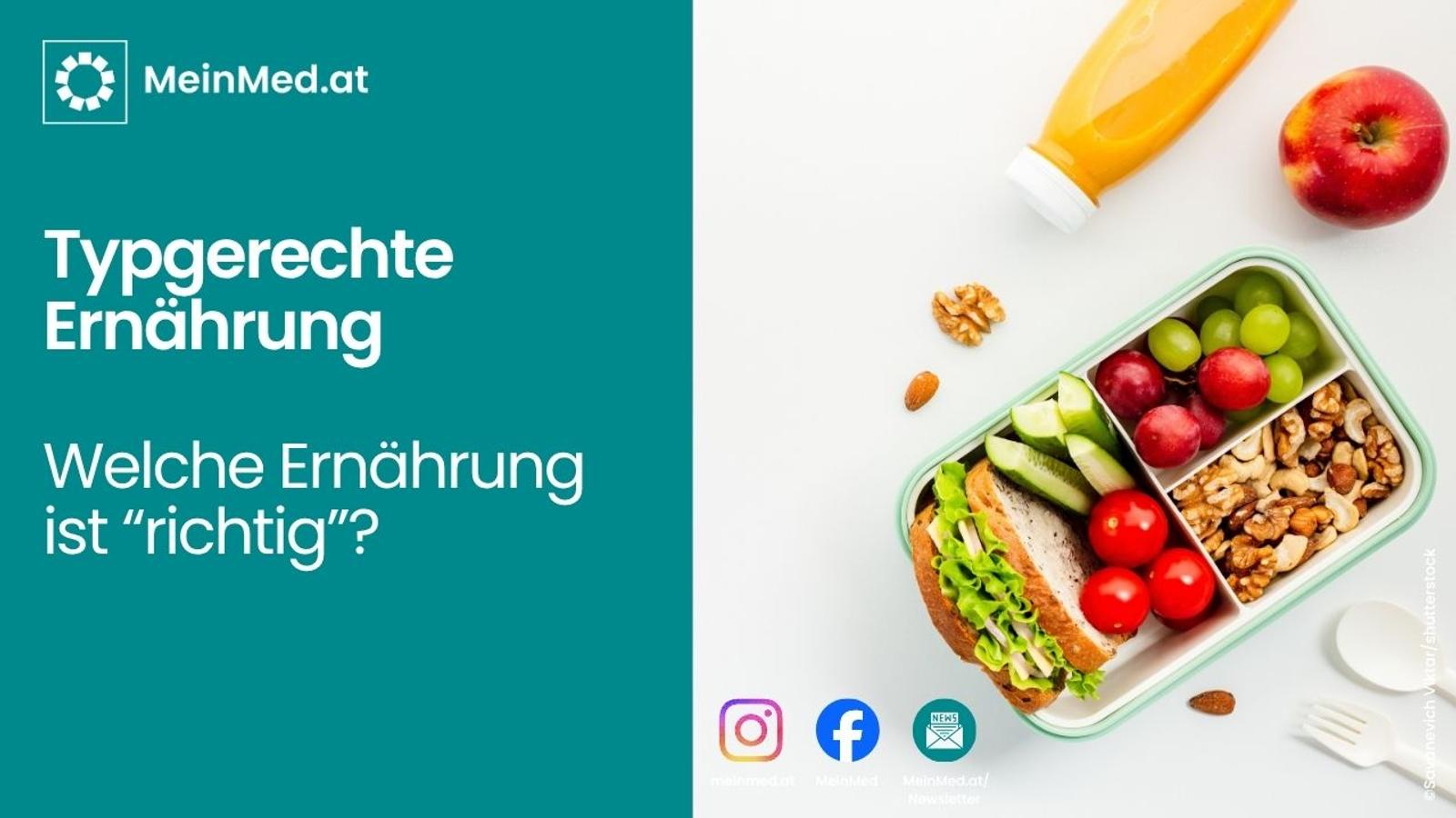 Typgerechte Ernährung