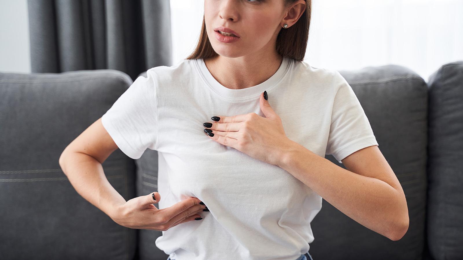 Mastodynie Brustschmerzen bei Frauen