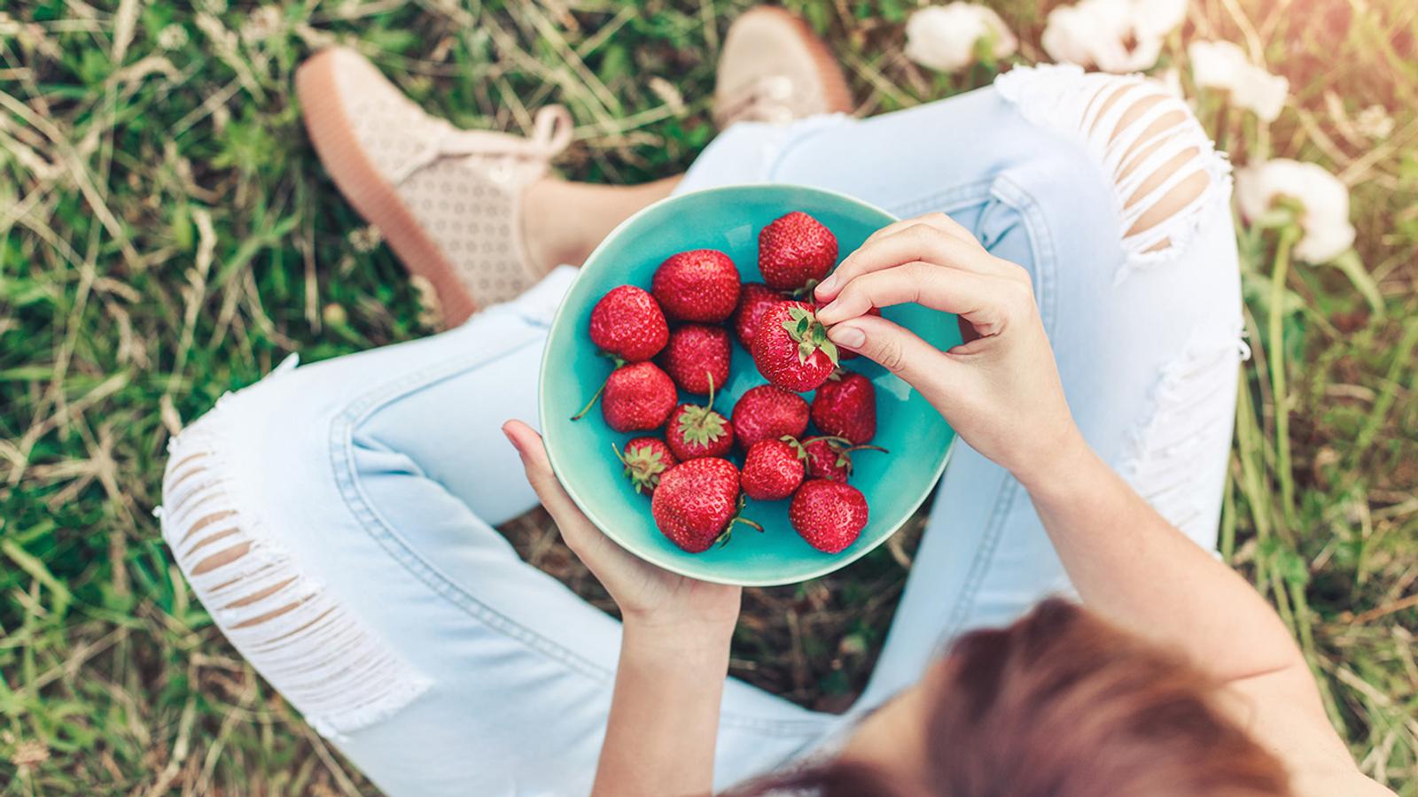 Erdbeeren können allergische Reaktion auslösen