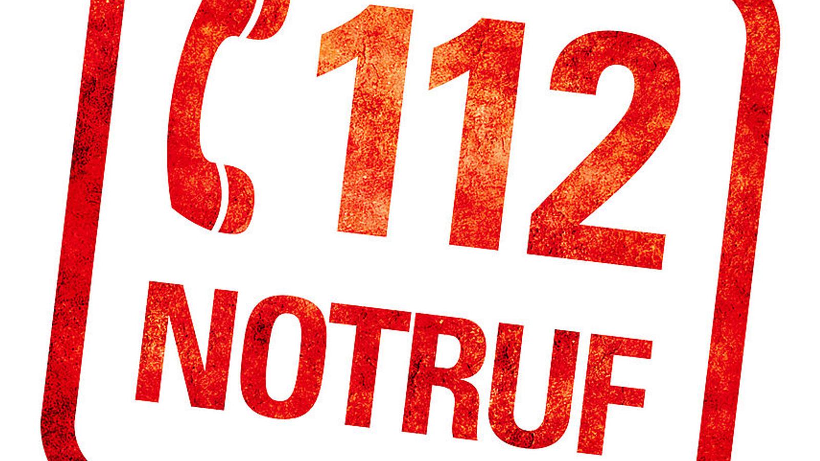 Stempel: 112 Notruf