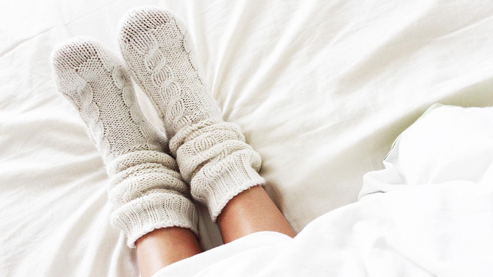 Schlafen mit oder ohne Socken