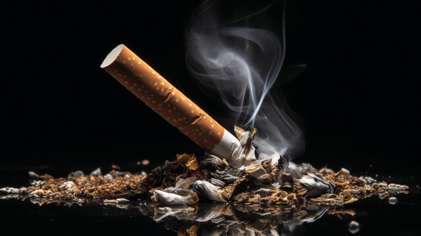 Zigarettenfilter haben keinen protektiven Effekt 